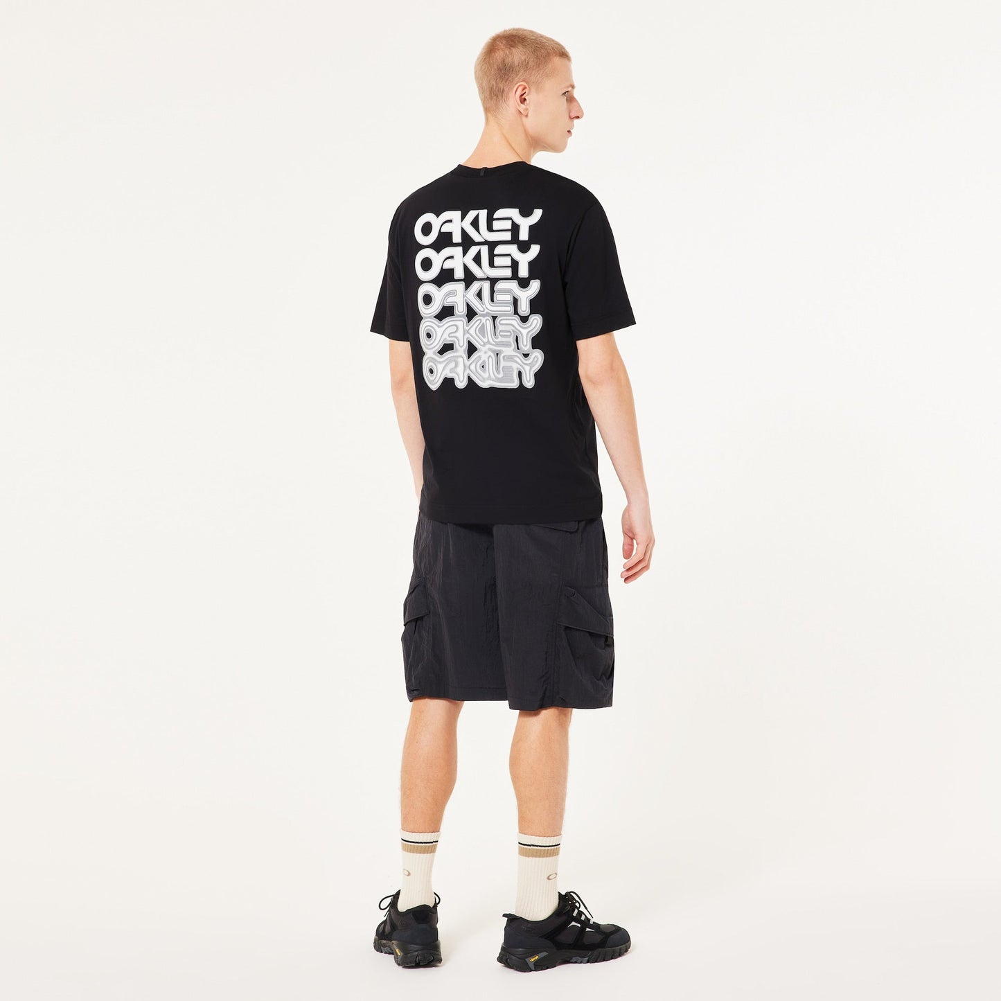 B1B REPEATED TEE - OakleyFOA406852 - Blackout - L