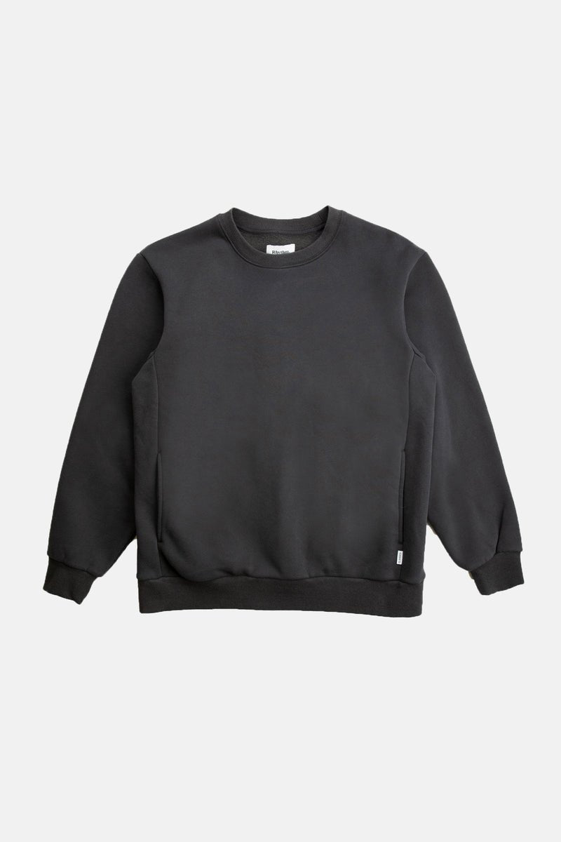 CLASSIC FLEECE CREW - RhythmCLA24M - FL02 - VINTAGE BLACK - L