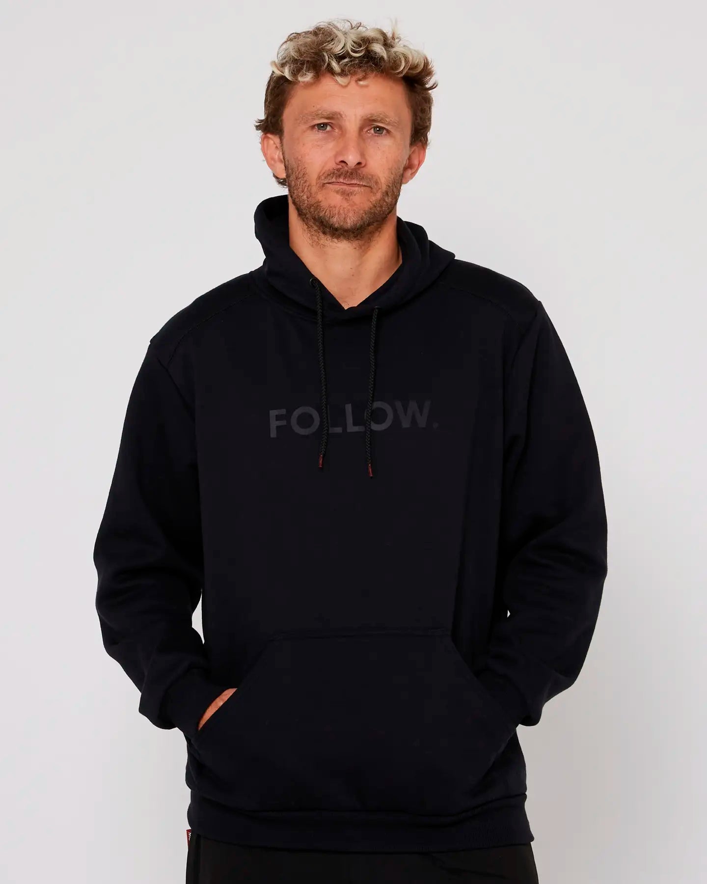 Logo Hoody - FollowFE04605 - Black - S