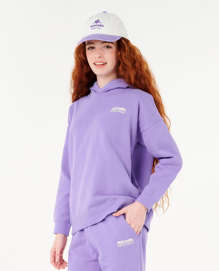 SURF PUFF HOOD - GIRL - Rip Curl021GFL - HOT PINK - 8