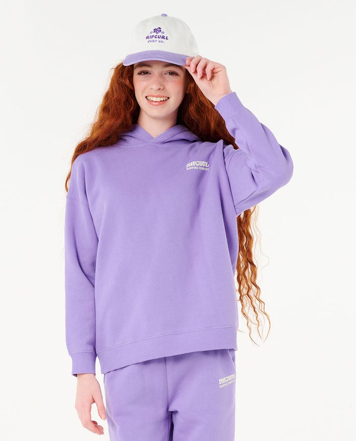 SURF PUFF HOOD - GIRL - Rip Curl021GFL - HOT PINK - 8
