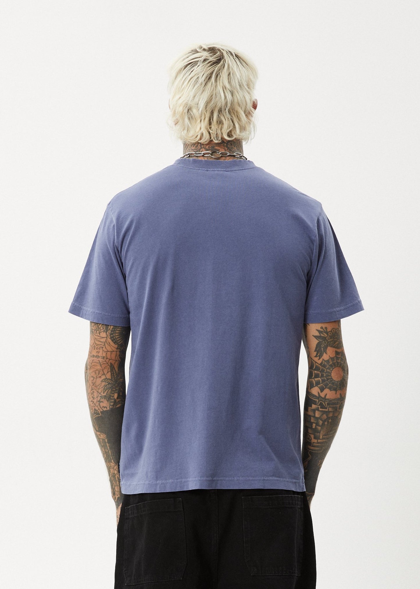 Thrown Out - Recycled Retro Fit Tee - AfendsM240003 - Washed Marlin - L