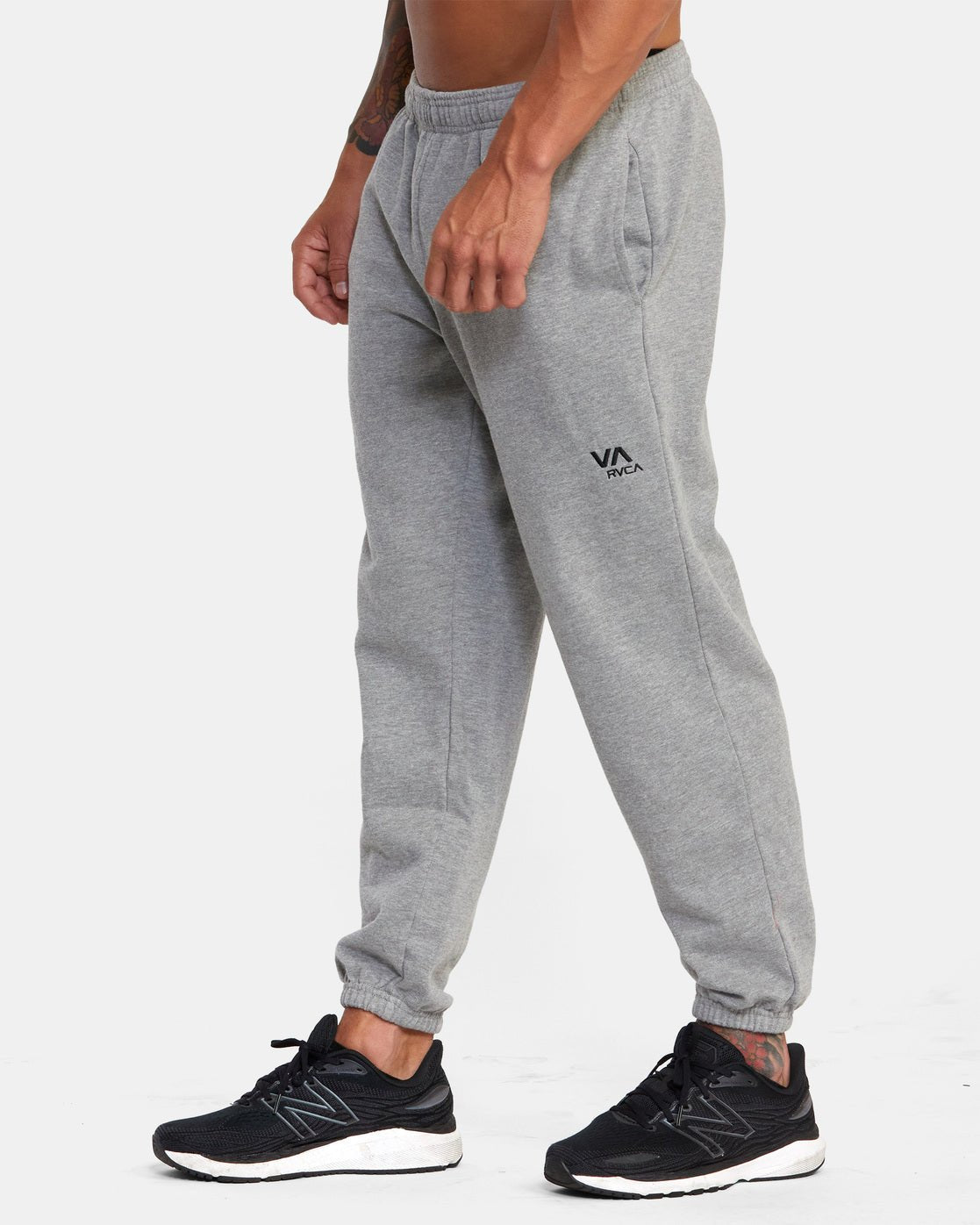 VA ESSENTIAL SWEATPANT -RVCAAVYNP00116-Light Marle-M