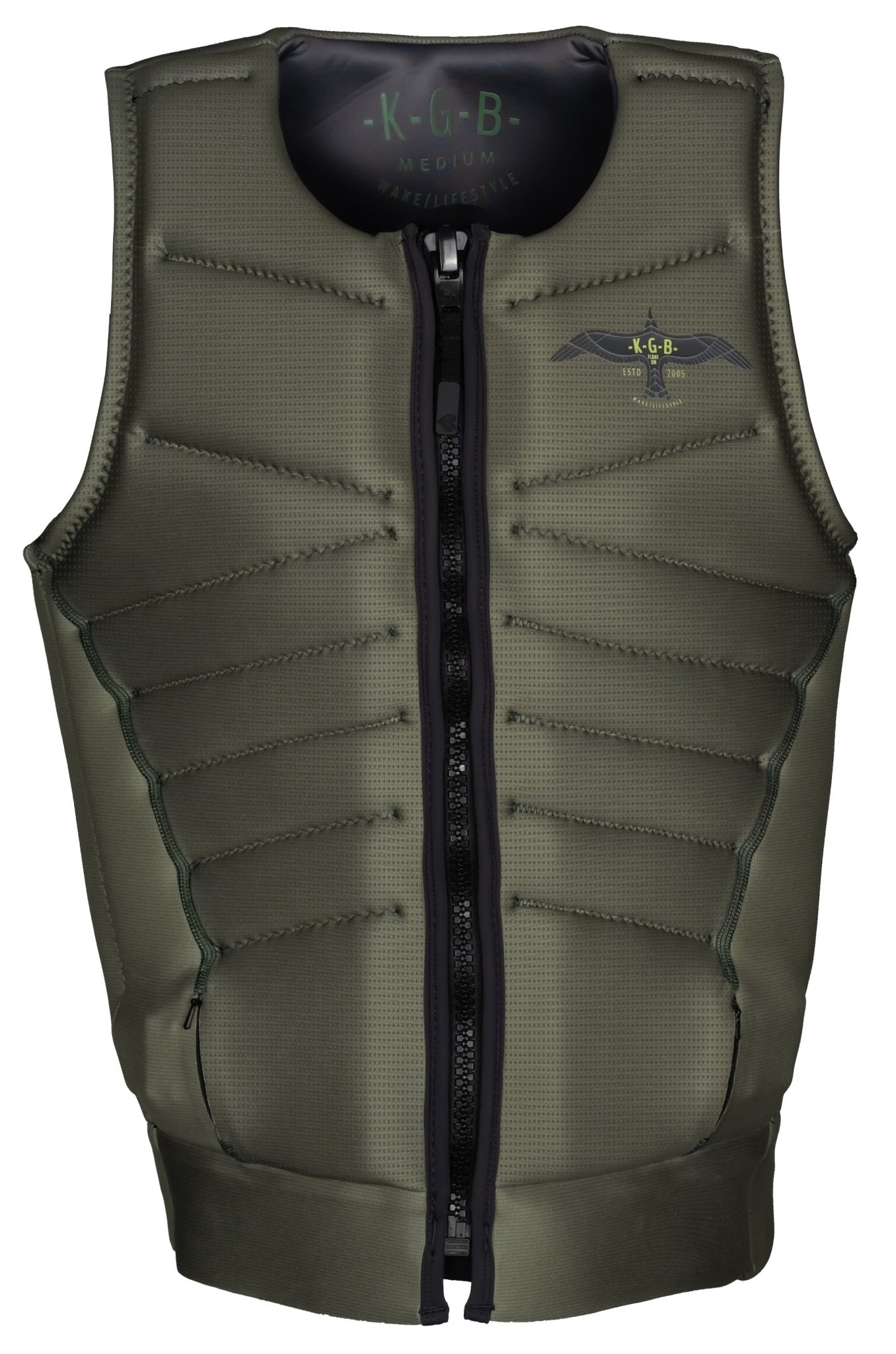 2023 KGB Stash Vest -KGB230100-Olive Green-XS