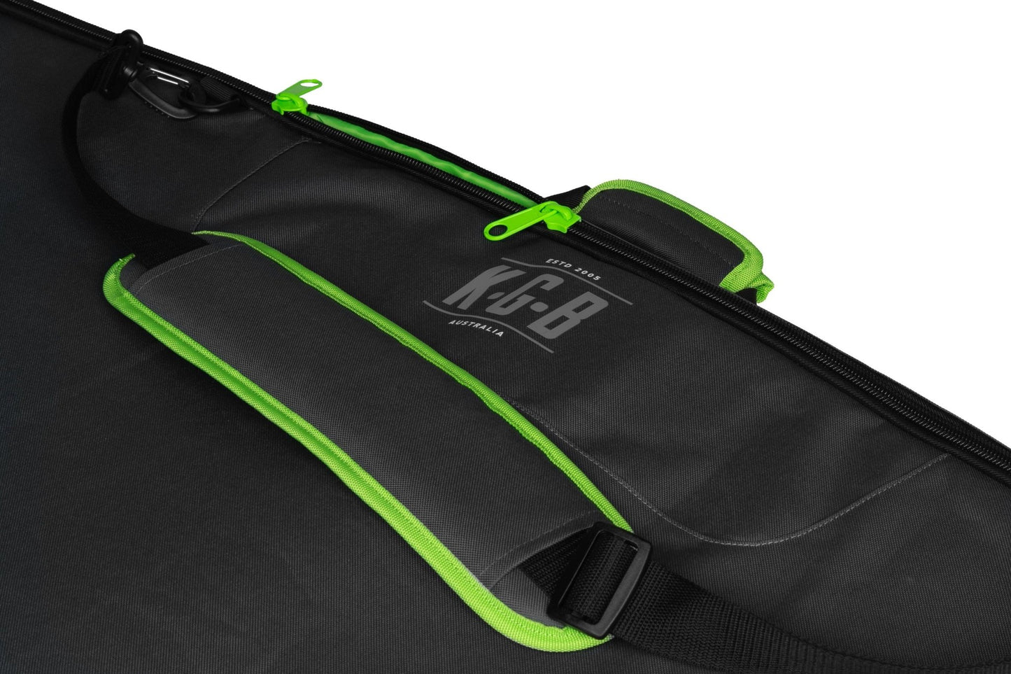 2023 KGB Union Kneeboard Bag -KGB226600-Charcoal / Lime-OSFA