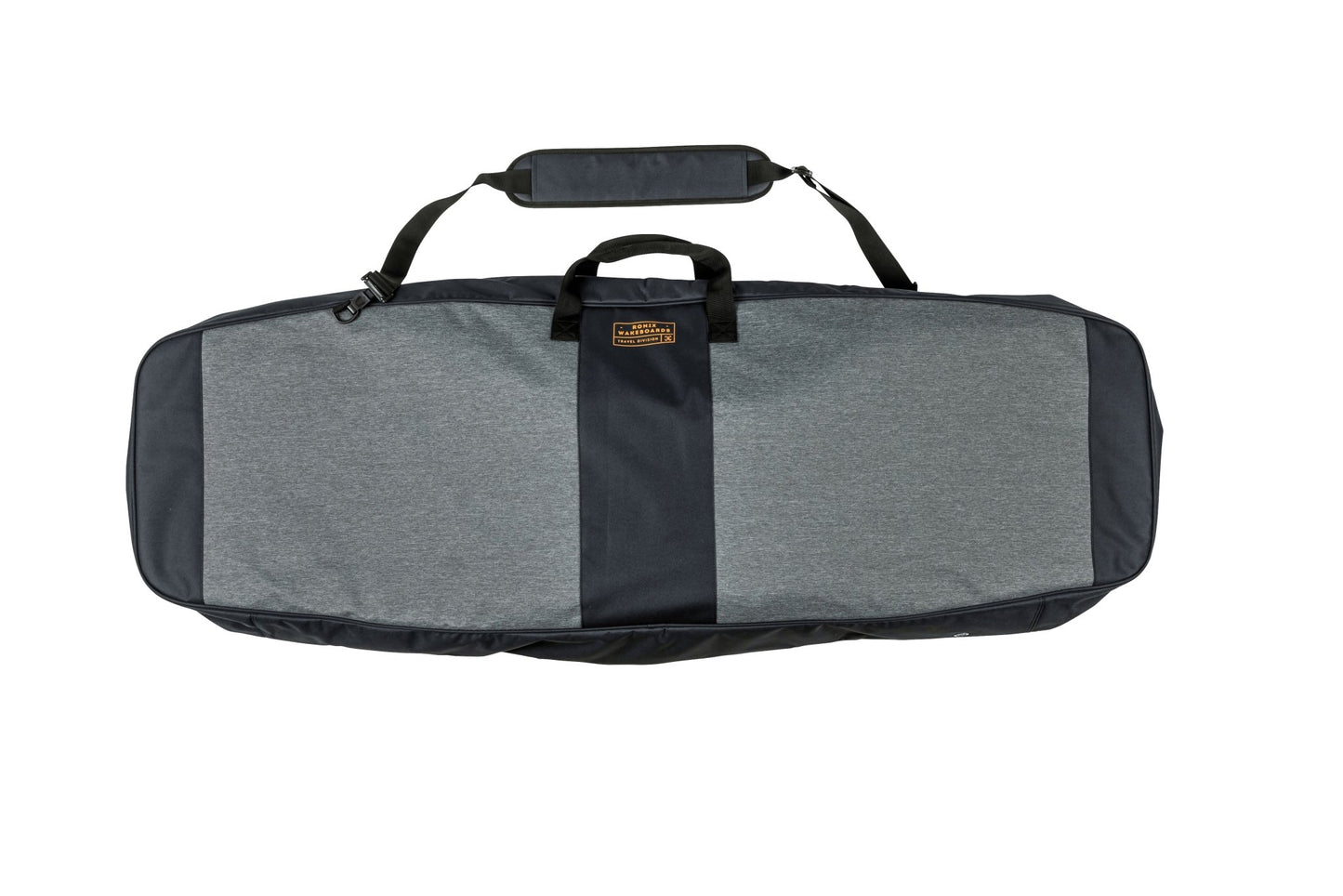 2023 Ronix Battalion Padded Board Case -Ronix235120-Heather Charcoal / Orange-Up to 153