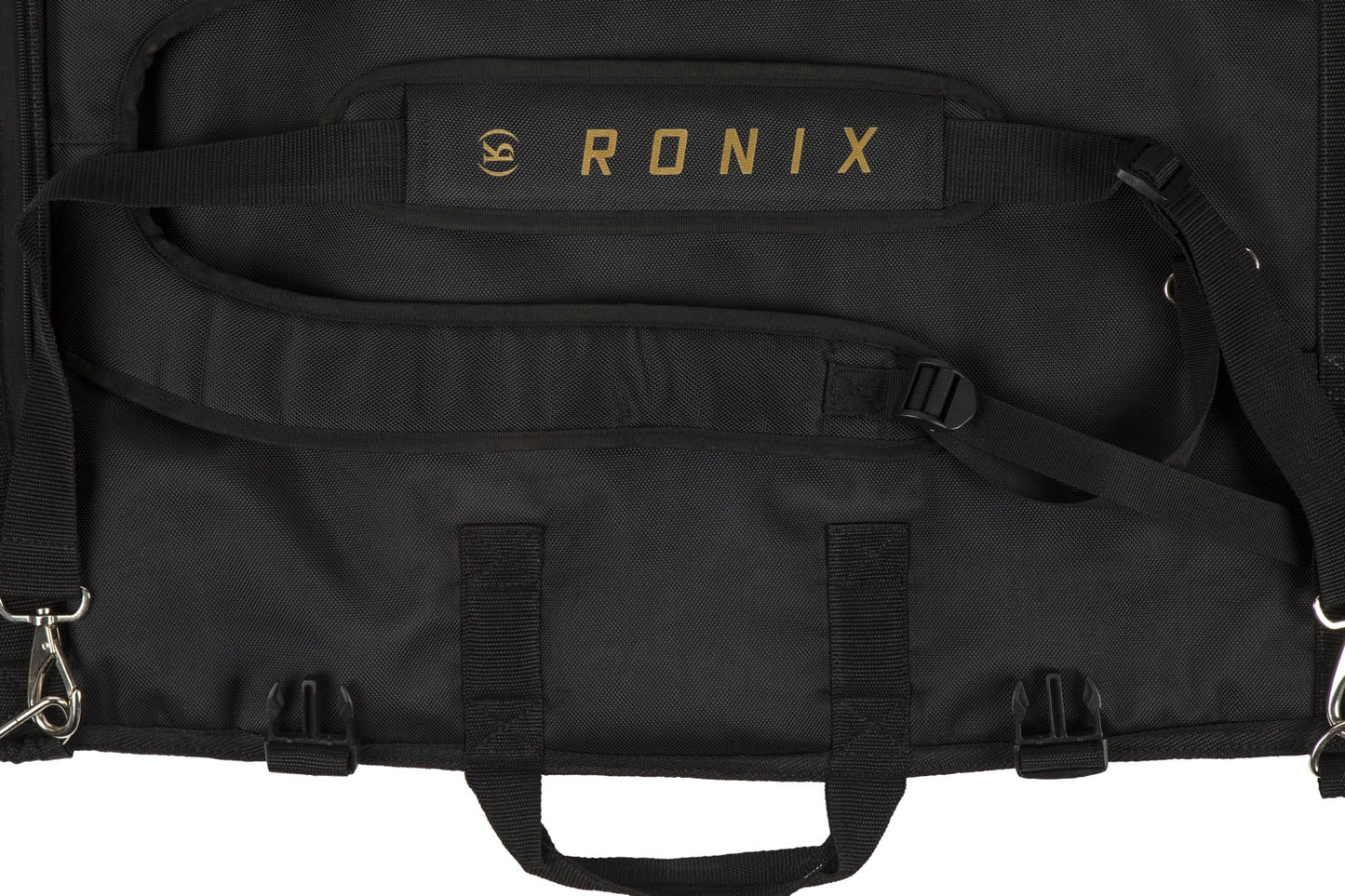 2024 Ronix Padded Foil Board Case -Ronix235135-Black / Gold-No Size