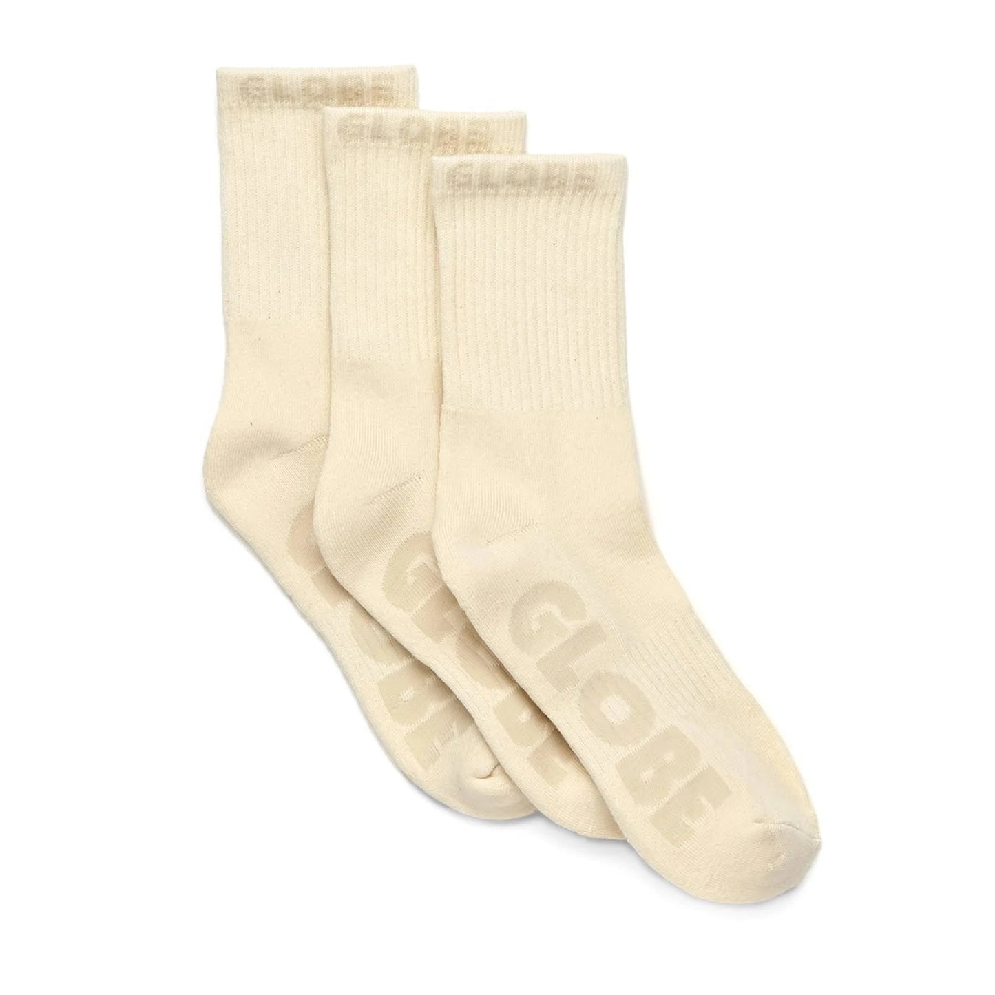 Bleach Free Crew Sock 3 Pack -GlobeGB72139003-Bleach Free-7-11