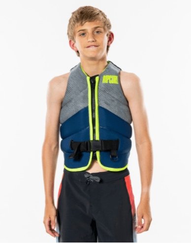 BOYS D/PATROL BUOY VEST -Rip CurlWK9YDB-BLUE GREY-16