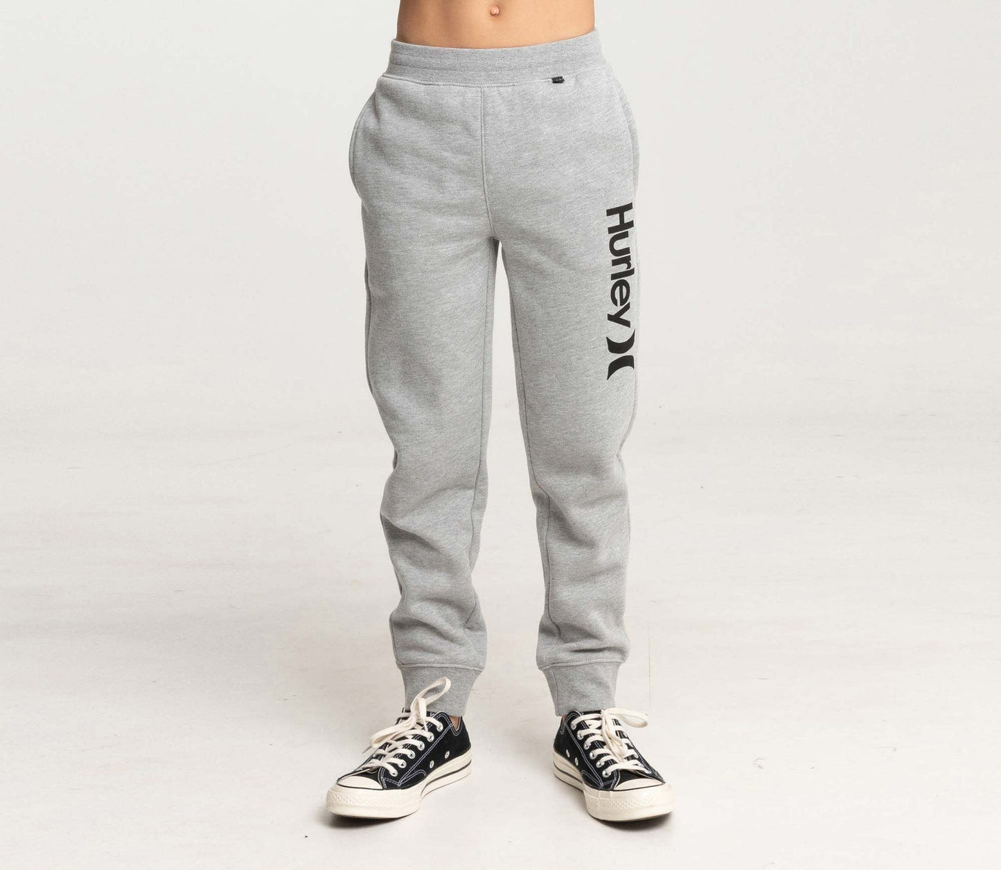 BOYS OAO TRACK PANT -HurleyHHBPTOAO-DK GREY HEATHER-XS