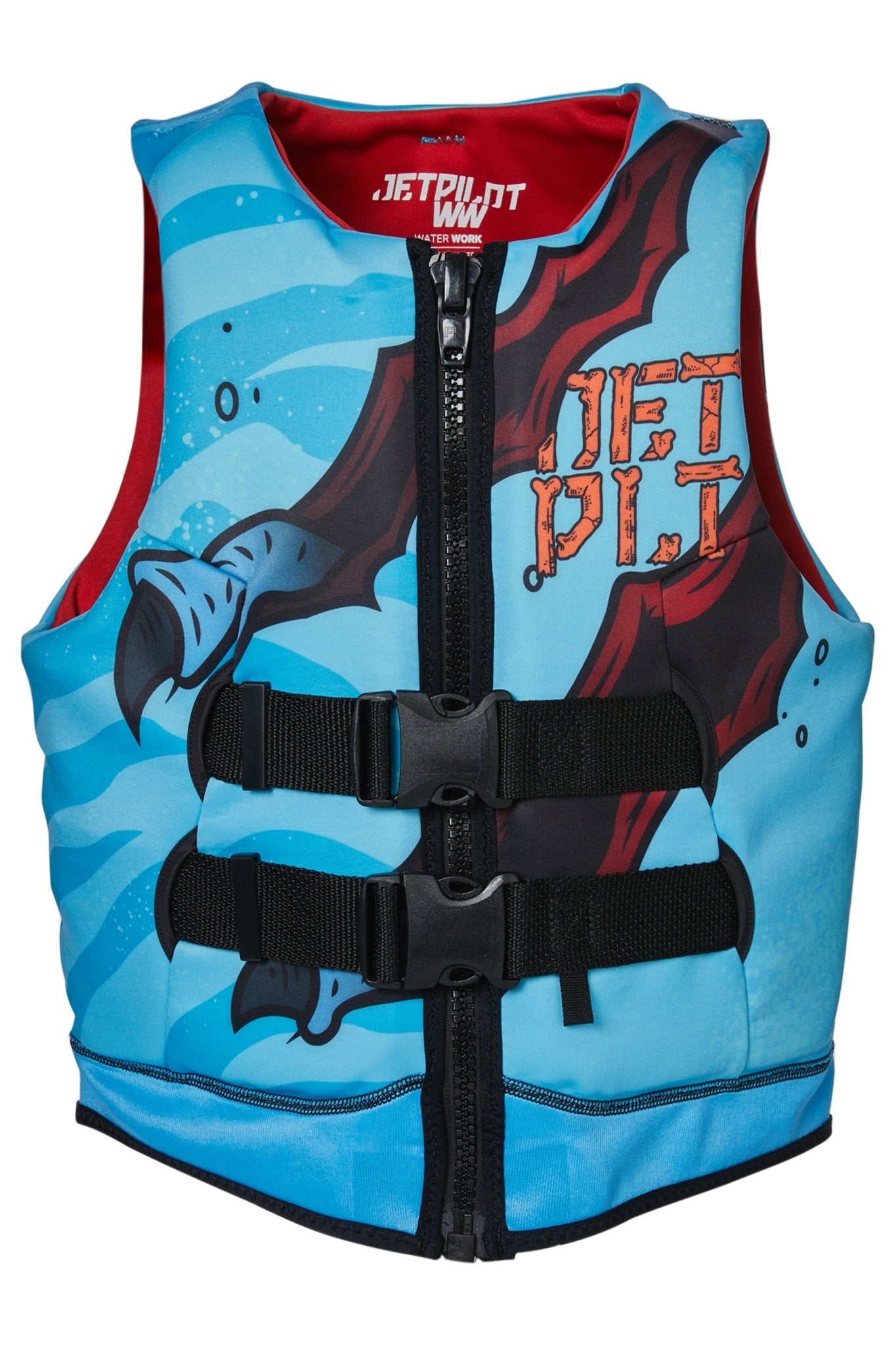 BOYS REX YOUTH CAUSE NEO VEST -Jet PilotJA22211B-Blue-3to4