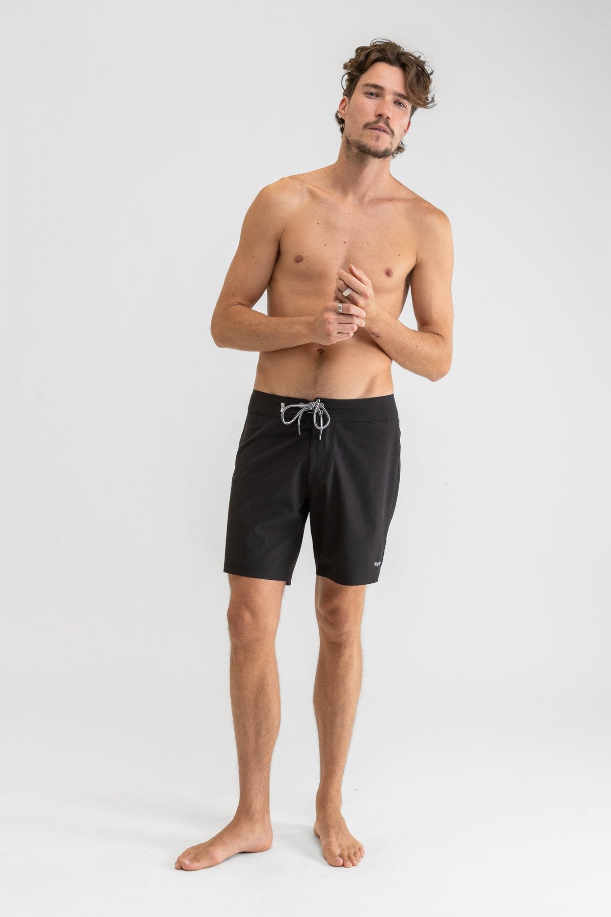 CLASSIC STRETCH TRUNK -RhythmCL21M-TR13-BLK-BLACK-36