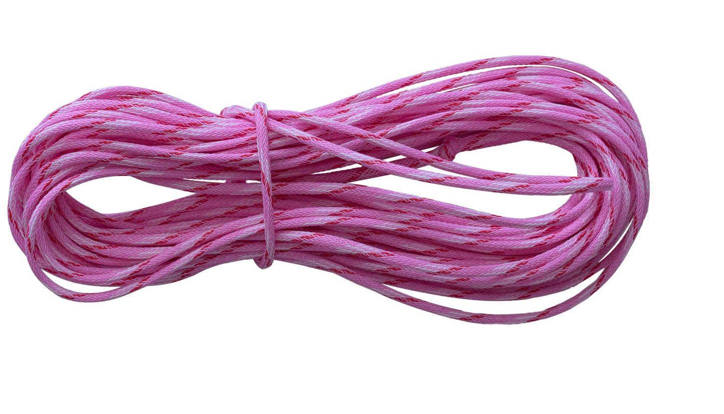 Footman Barefoot Ropes -Skin Ski + SurfFBR-pink/white/red-