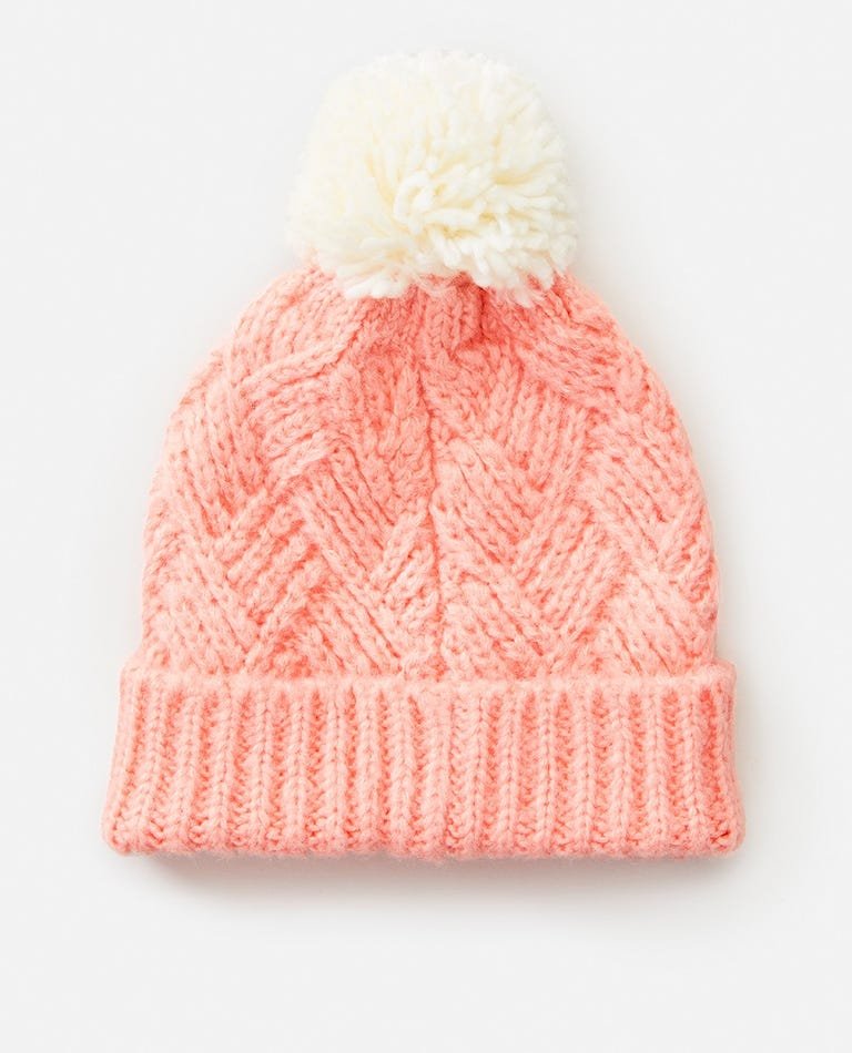 GROUNDSWELL BEANIE - GIRL -Rip Curl006GHE-PEACH-1SZ