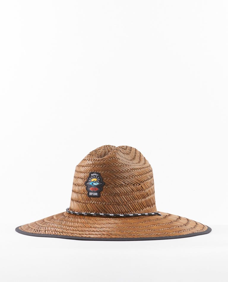 ICONS STRAW HAT -Rip CurlCHAAI9-BROWN-S-M