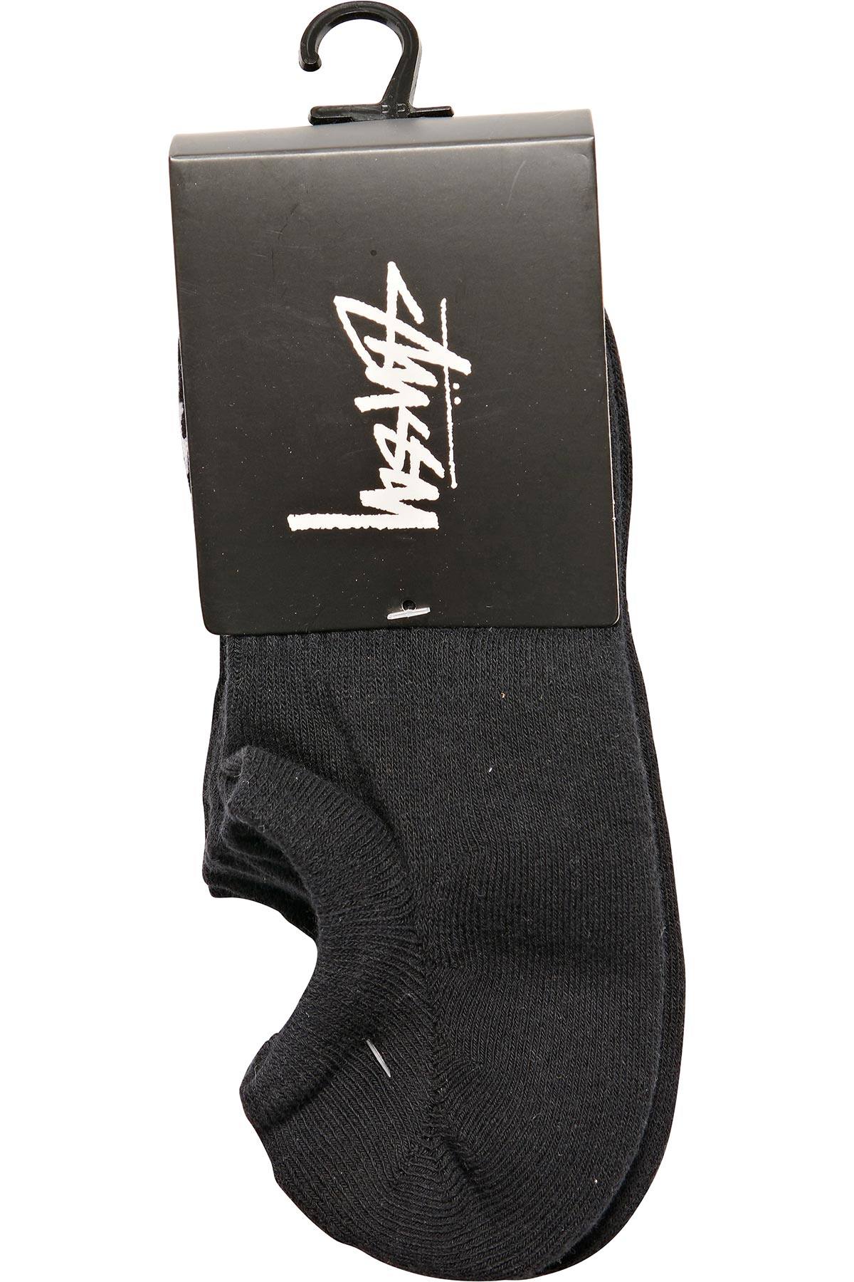 MENS GRAFFITI NO-SHOW SOCK 3PK -StussyST791024-BLACK-OSFA