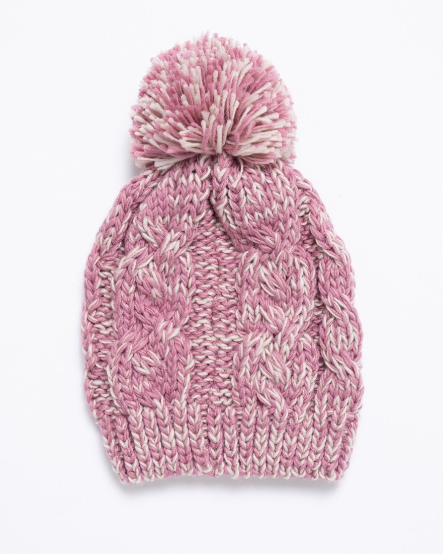 MERMAID BEANIE -RustyHBL0261-VINTAGE PINK-OSFM