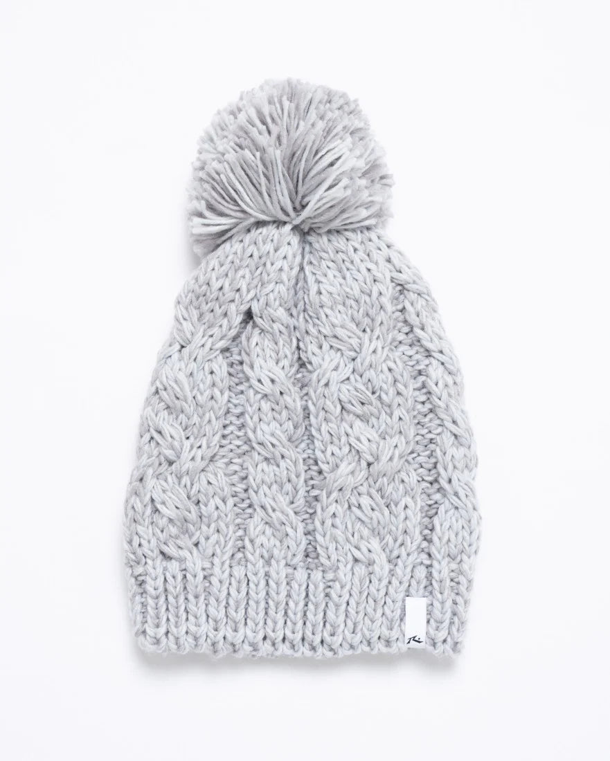 MERMAID BEANIE -RustyHBL0261-LIGHT GREY MARLE-OSFM