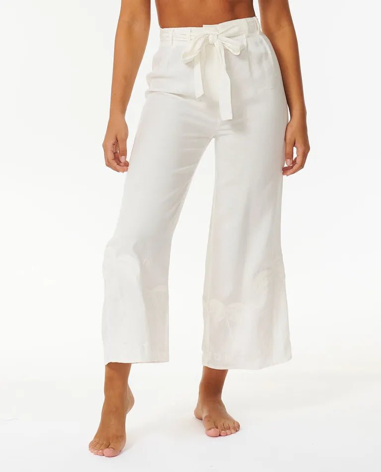 PACIFIC DREAMS EMBROIDERED PANT -Rip Curl02KWPA-CREAM-XS