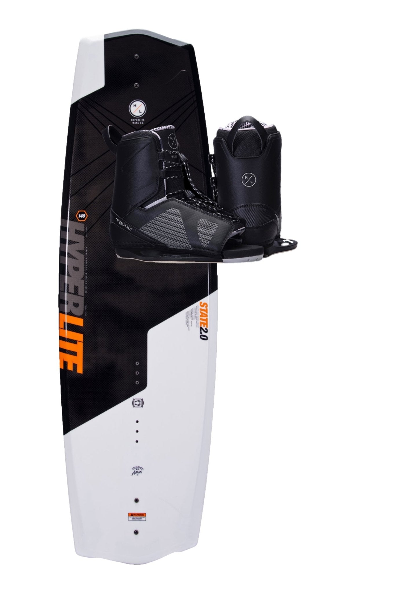 State 2.0 Wakeboard -HyperliteH24328010-130-Remix Boots-US 4 to 8