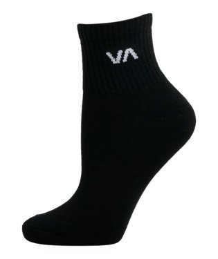 VA MINI CREW SOCK BLACK -RVCAUVJAA00112-BLACK BLACK-1SZ