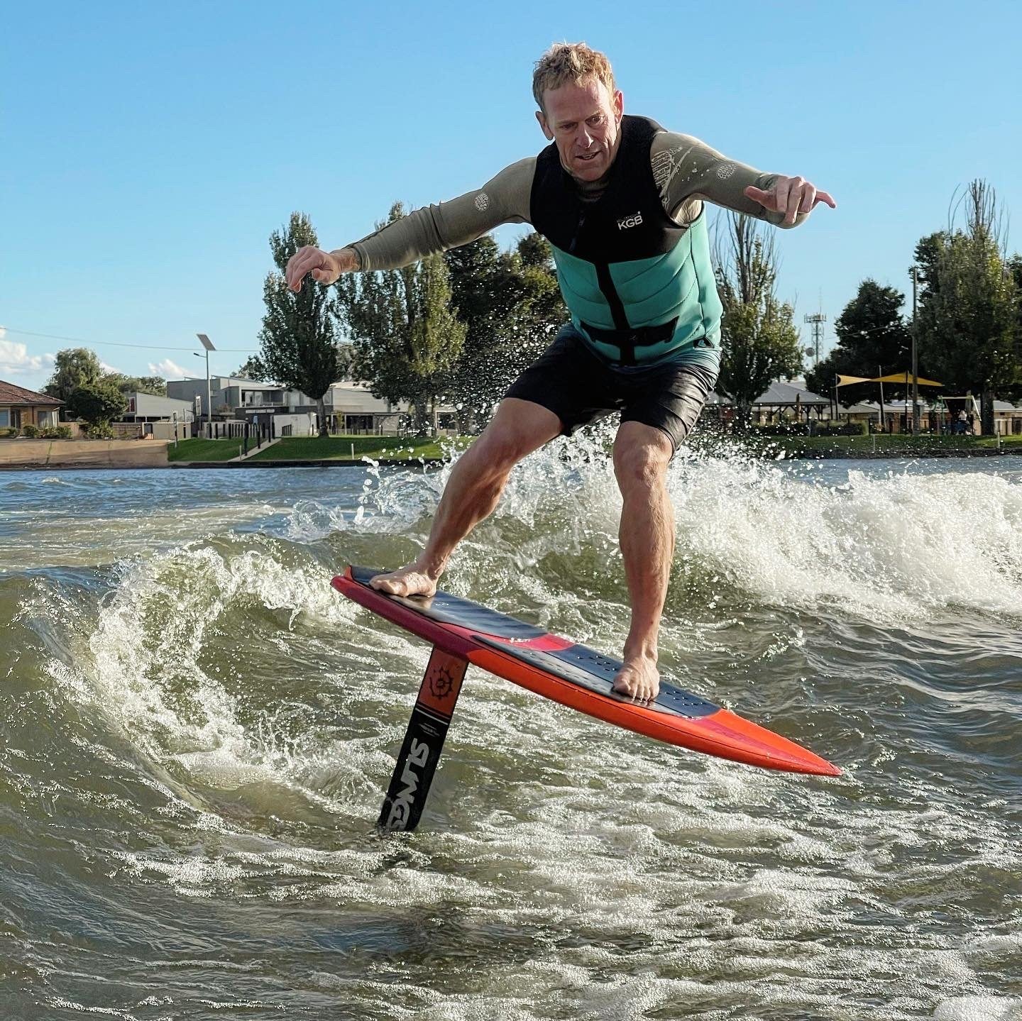 Waterski, Wakeboard, Barefoot, Surf and Foil lesson Voucher -Skin Ski + Surf