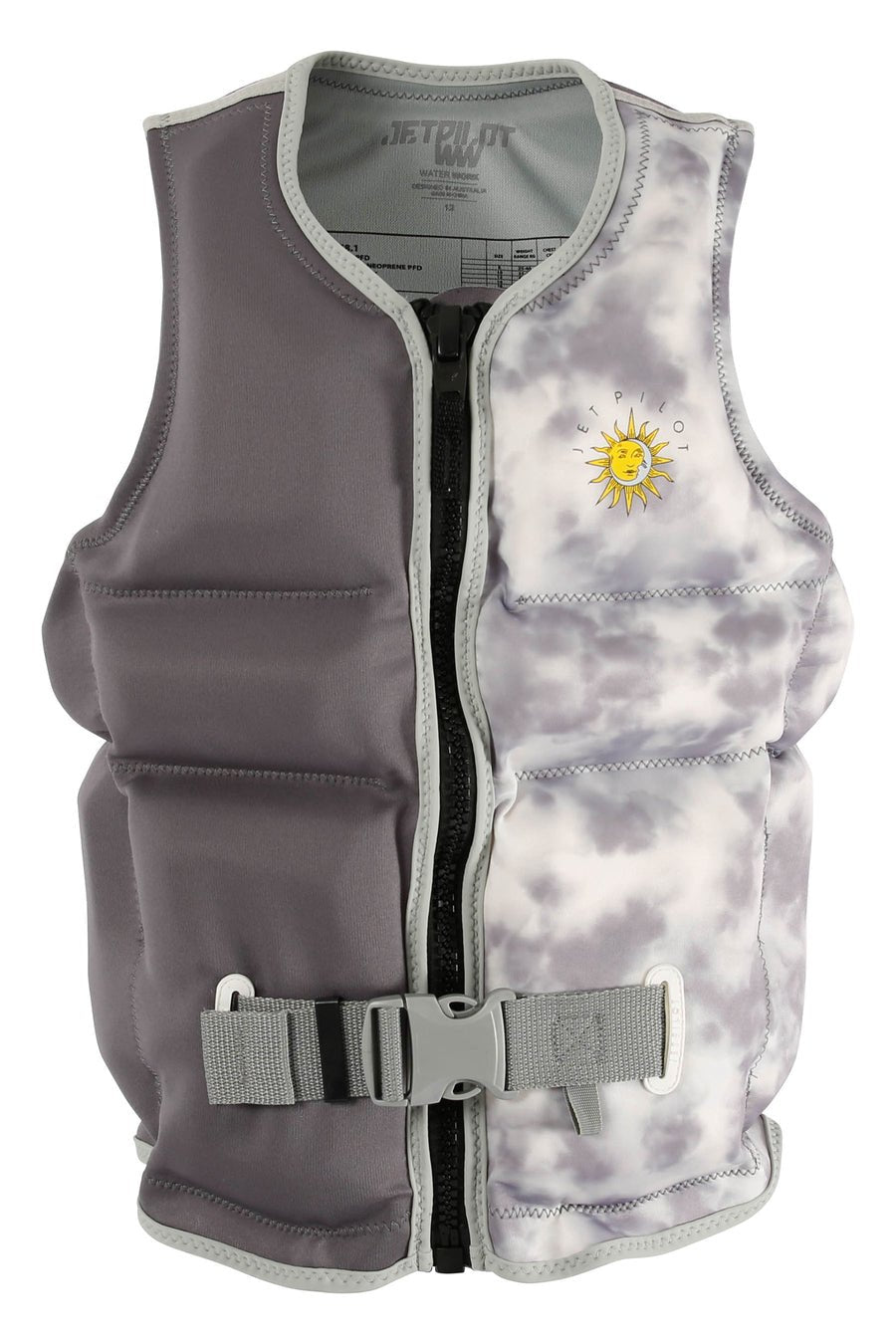 X1 GIRLS YOUTH NEO VEST -Jet PilotJA22295-Charcoal-10