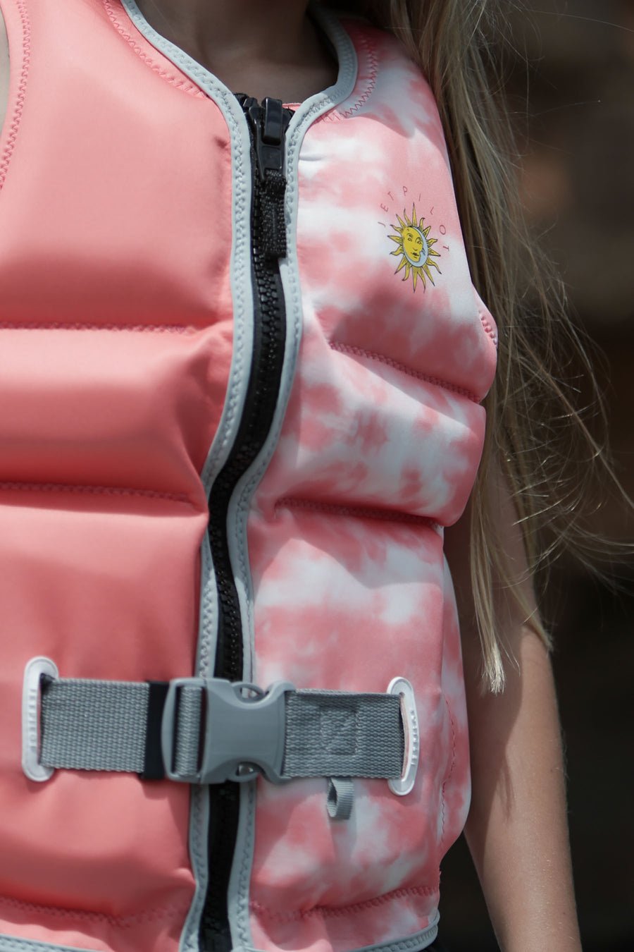 X1 GIRLS YOUTH NEO VEST -Jet PilotJA22295-Peach-14