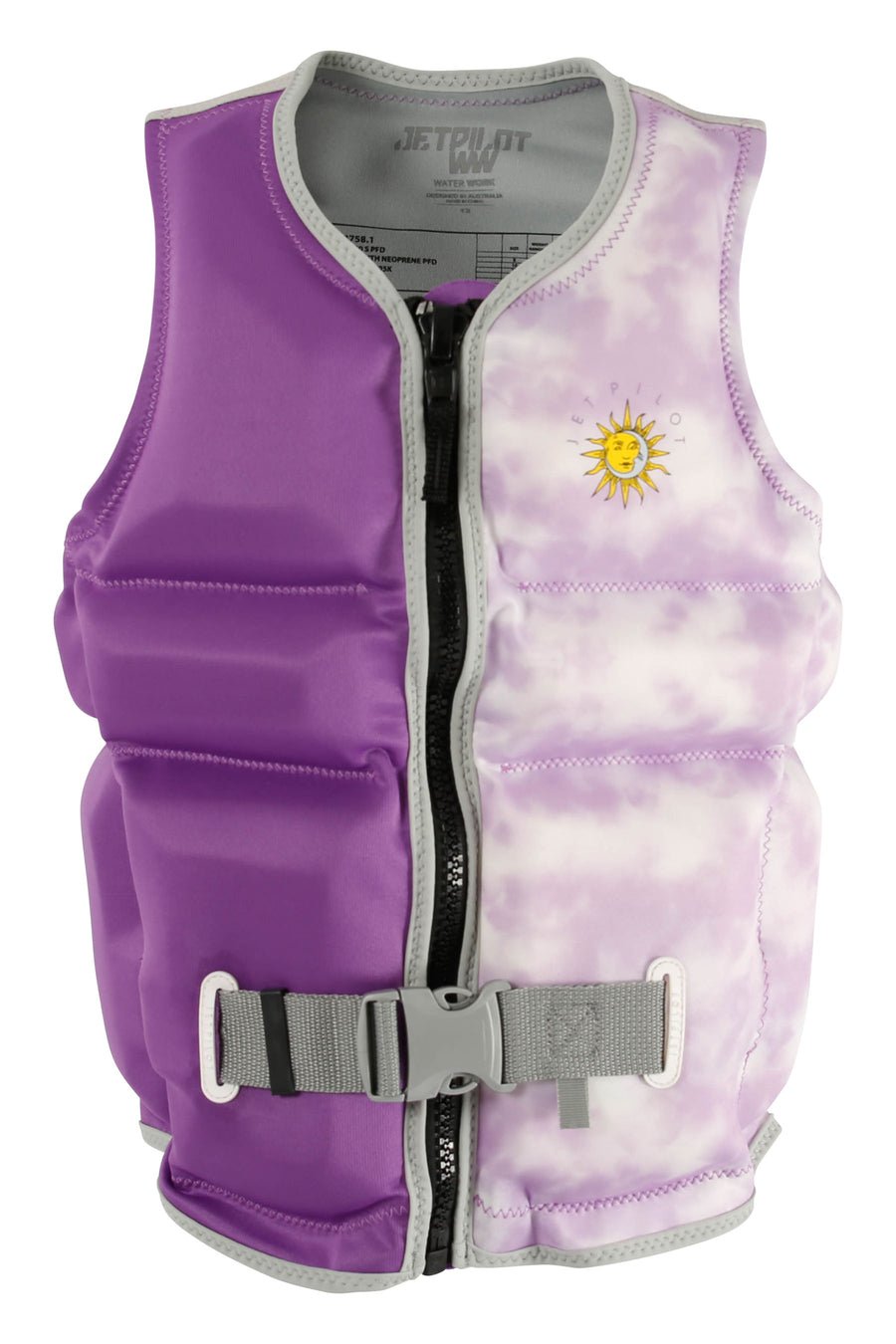 X1 GIRLS YOUTH NEO VEST -Jet PilotJA22295-Purple-10