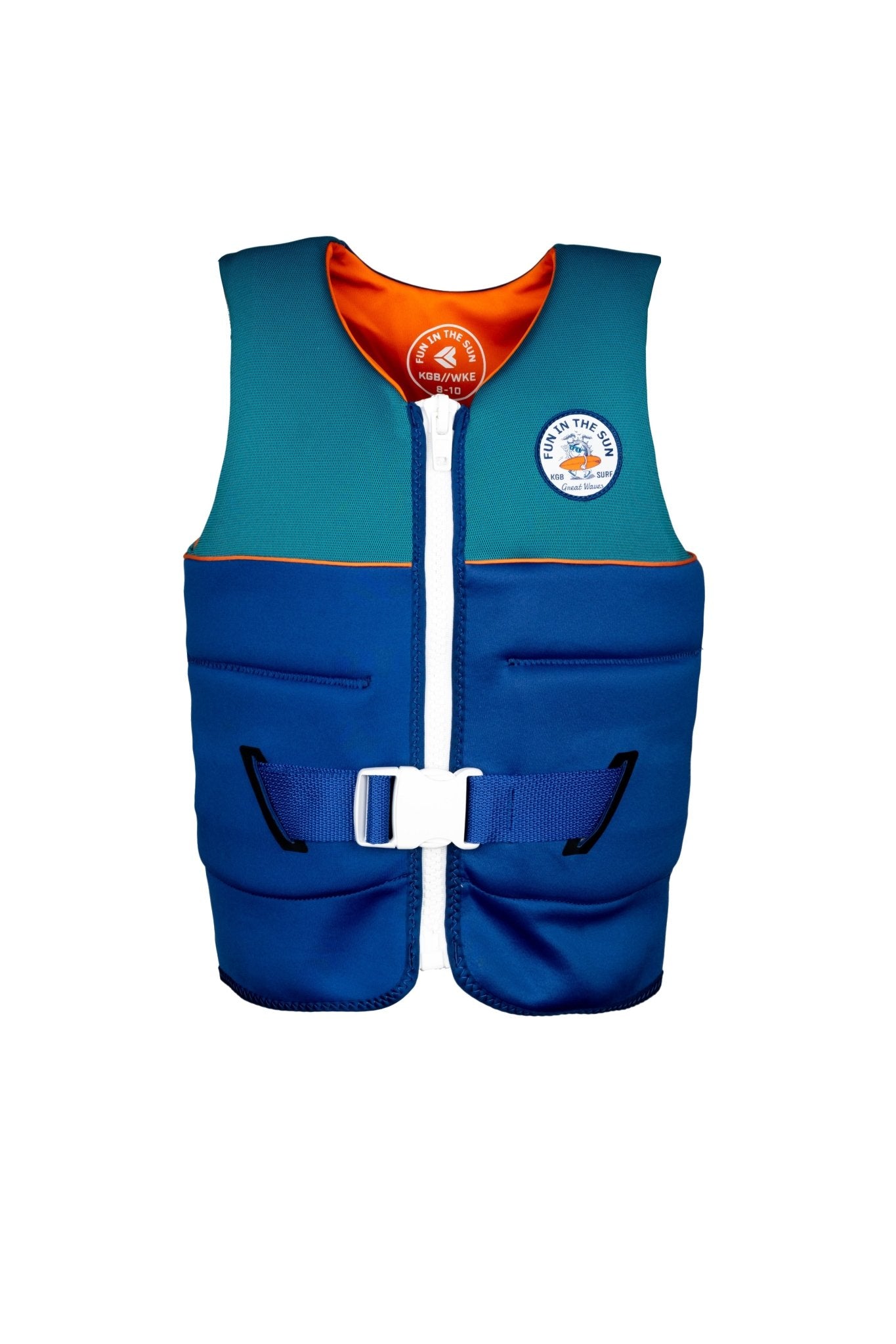 2025 KGB Junior Boys Vest - KGB250701 - Fun in the Sun - 8 - 10