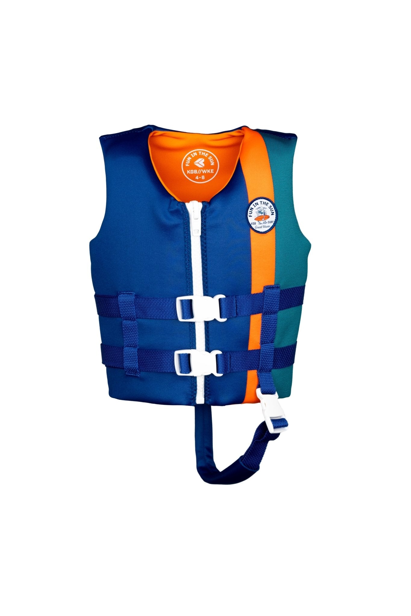 2025 KGB Junior Boys Vest - KGB250700 - Fun in the Sun - 4 - 6