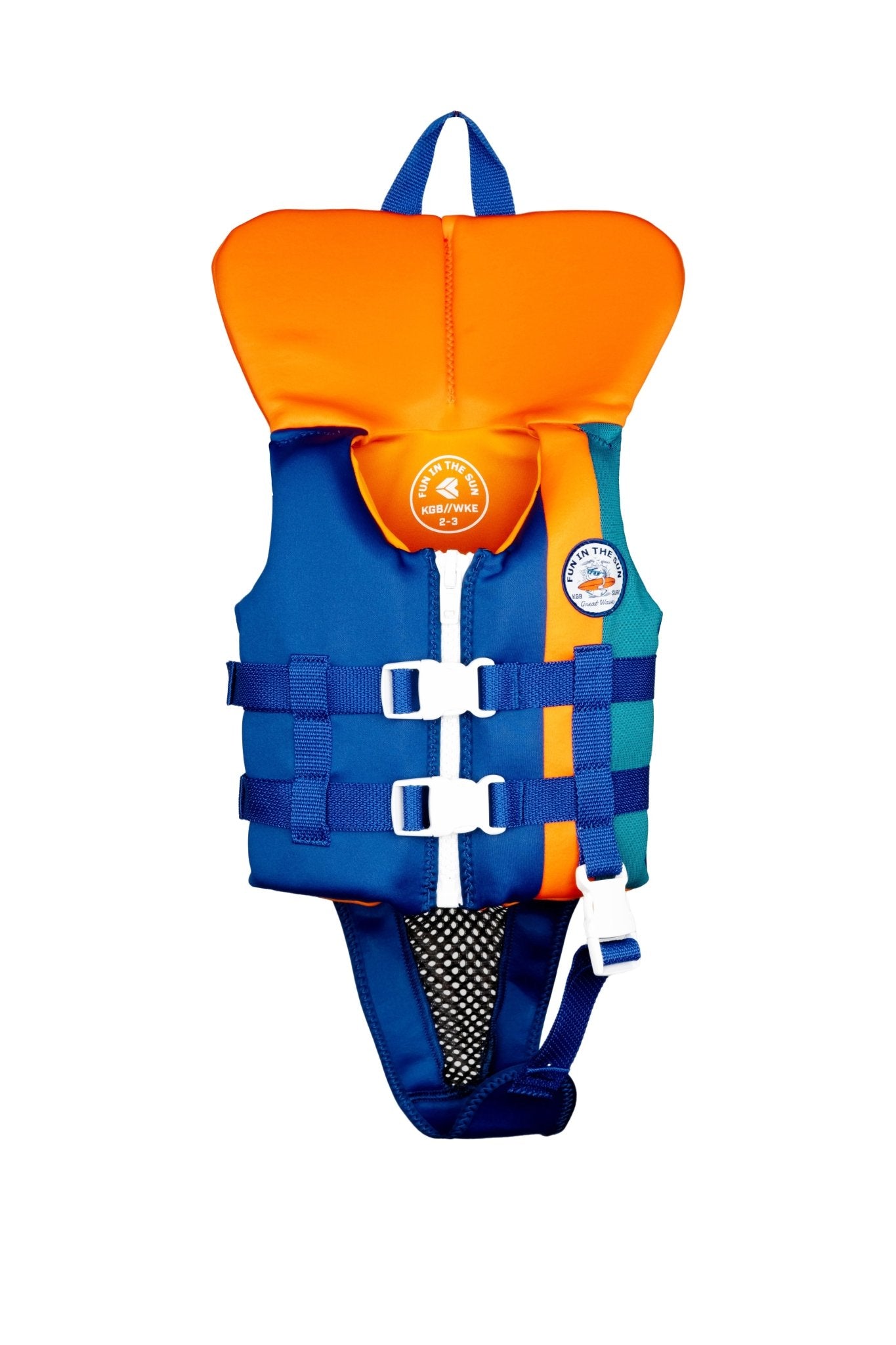 2025 KGB Junior Boys Vest With Collar - KGB250801 - Fun in the Sun - 2 - 3