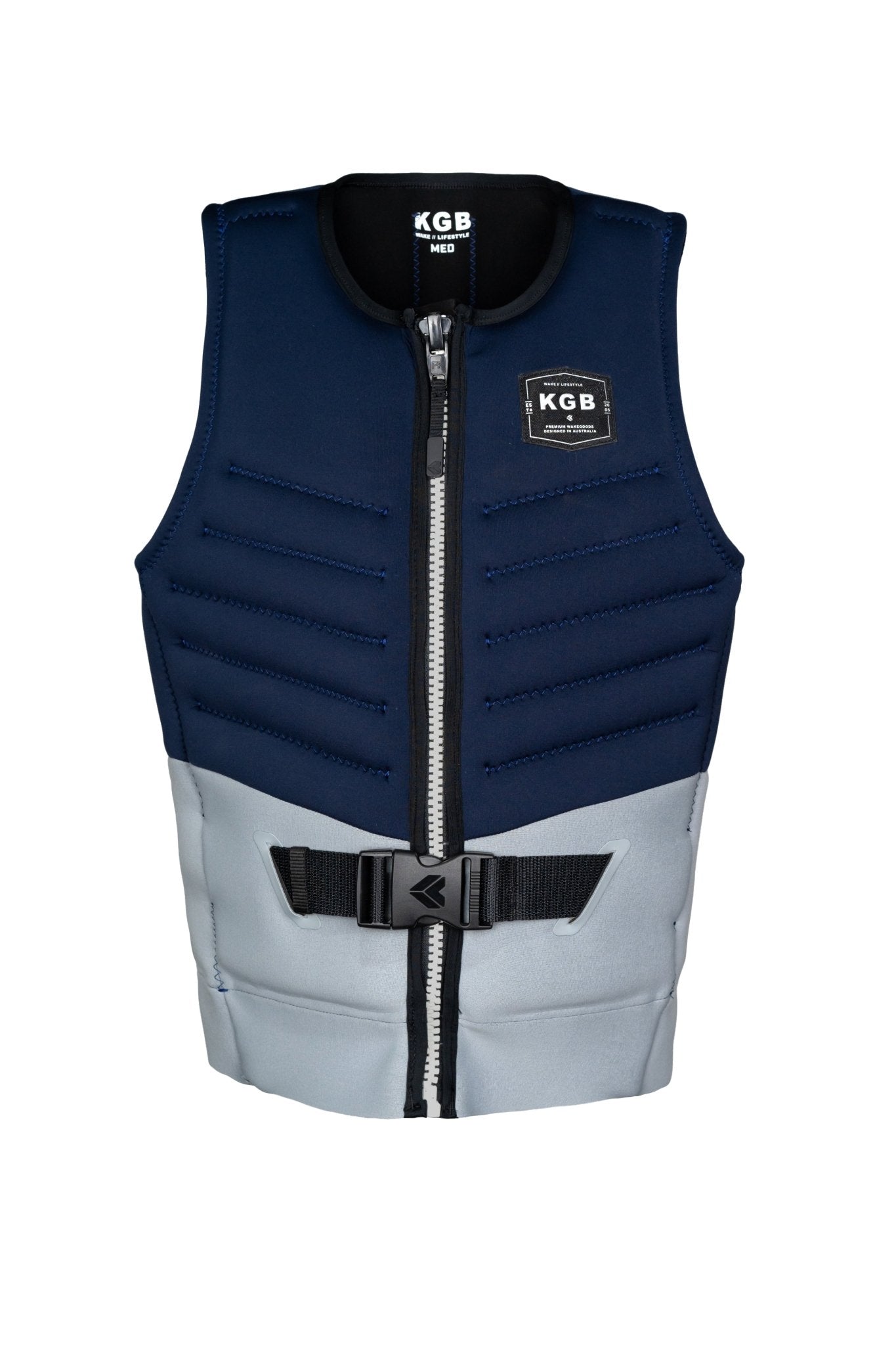 2025 KGB Select Vest - KGB250200 - Navy / Silver - XS