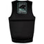 2025 KGB Teen Tempo Vest - KGB250600 - Black / Silver / Teal - 8T