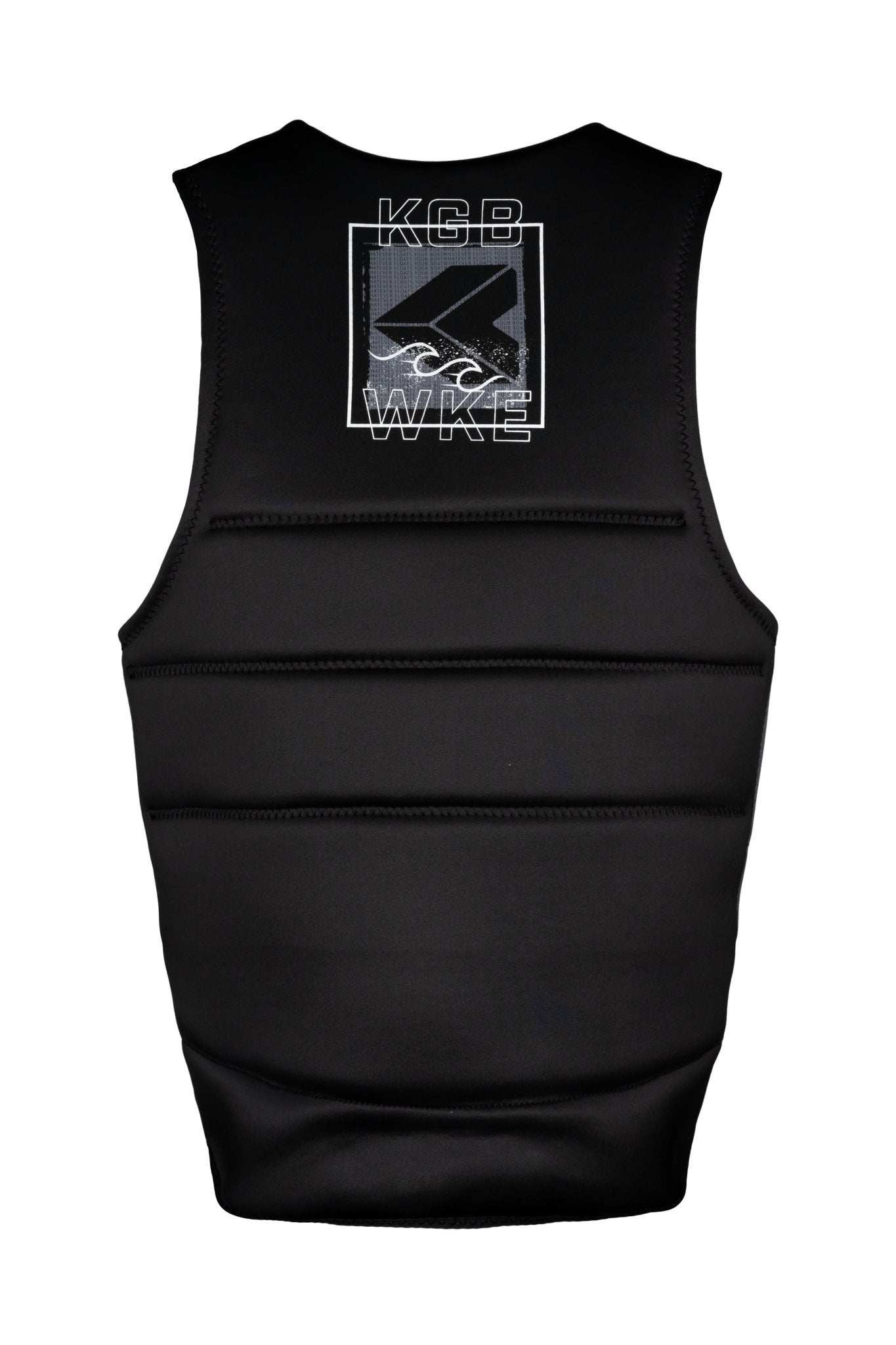 2025 KGB Tempo Vest - KGB250400 - Black / Charcoal - XS