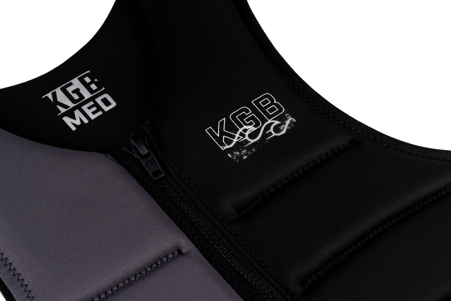 2025 KGB Tempo Vest - KGB250400 - Black / Charcoal - XS