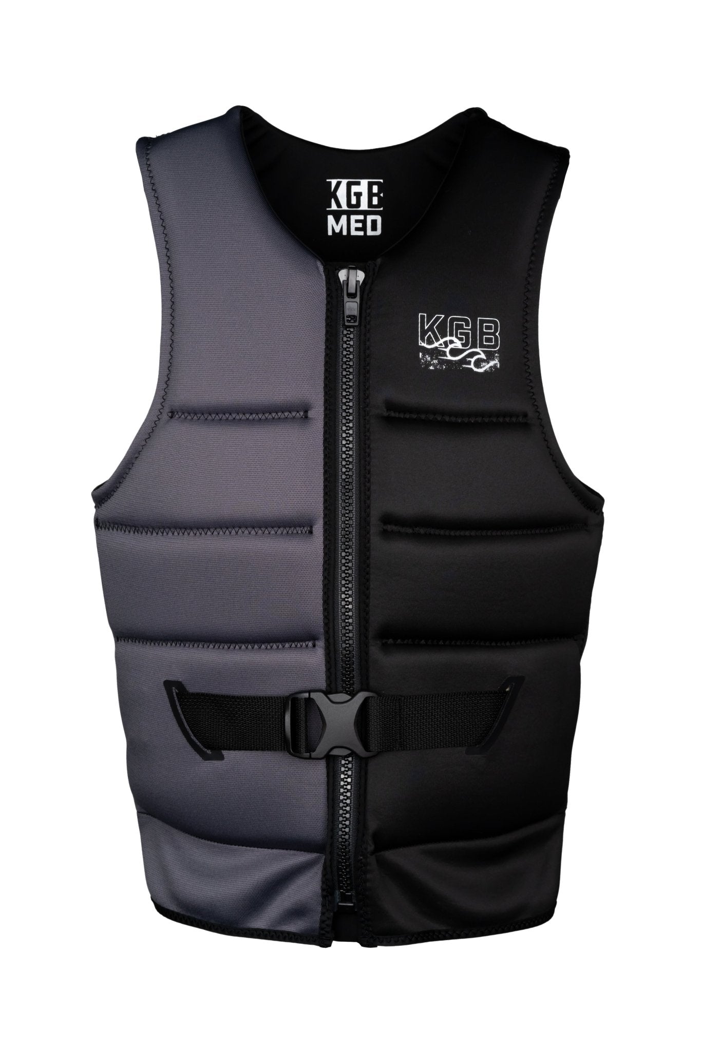 2025 KGB Tempo Vest - KGB250400 - Black / Charcoal - XS