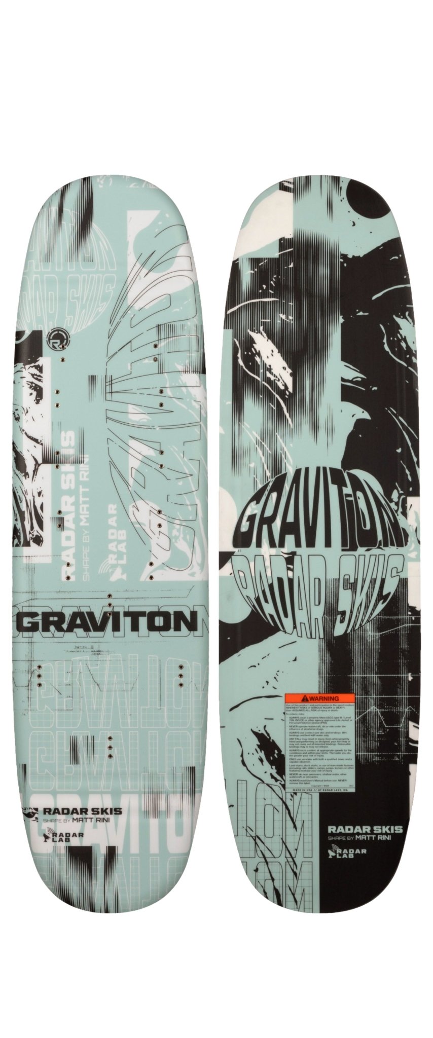 2025 Radar Graviton Trick Ski - Radar250160 - 41 - No Boots - 1