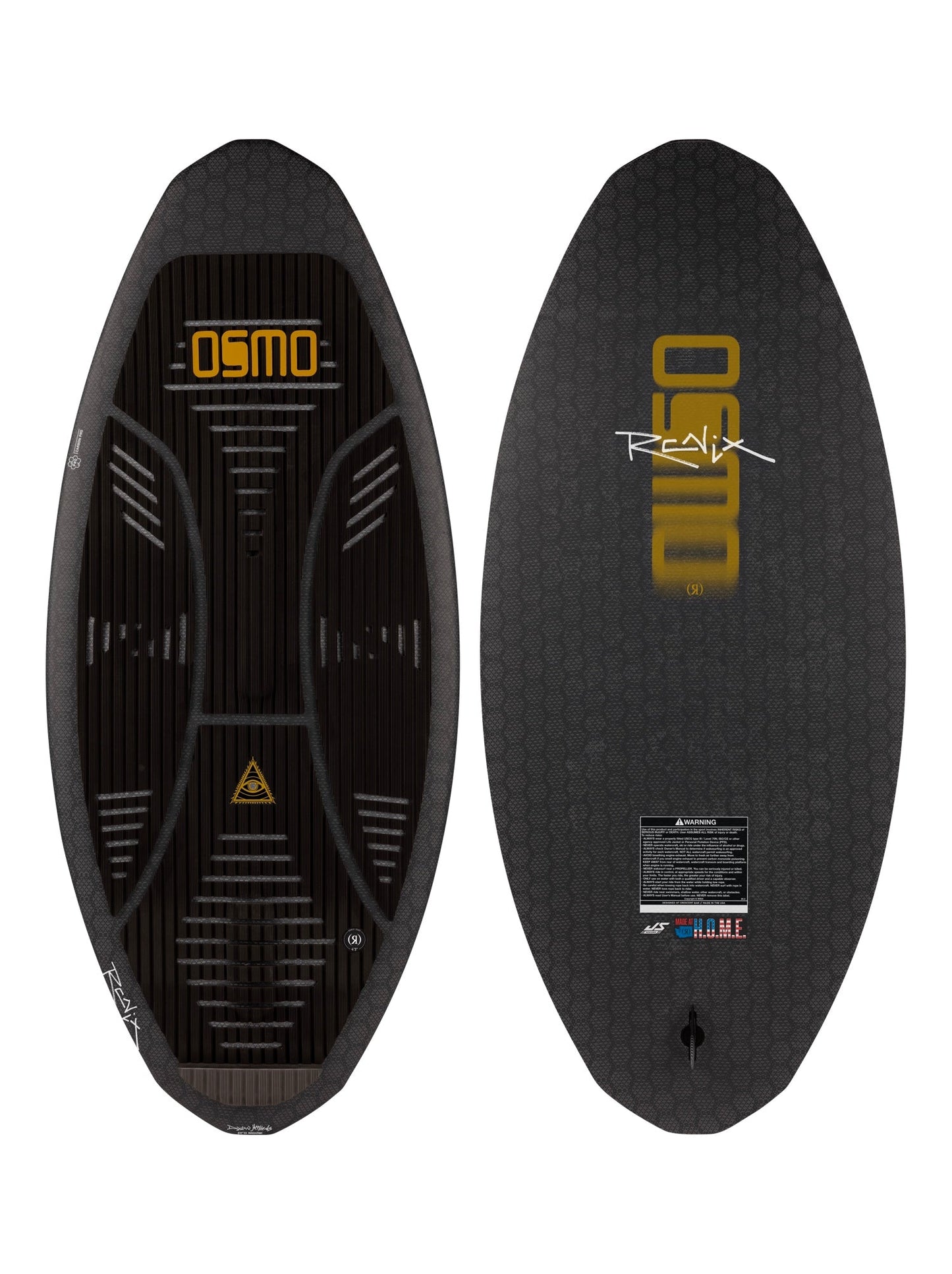 2025 Ronix H.O.M.E Carbon Pro Osmo Skimmer - Ronix252300 - Radioactive - 4 3