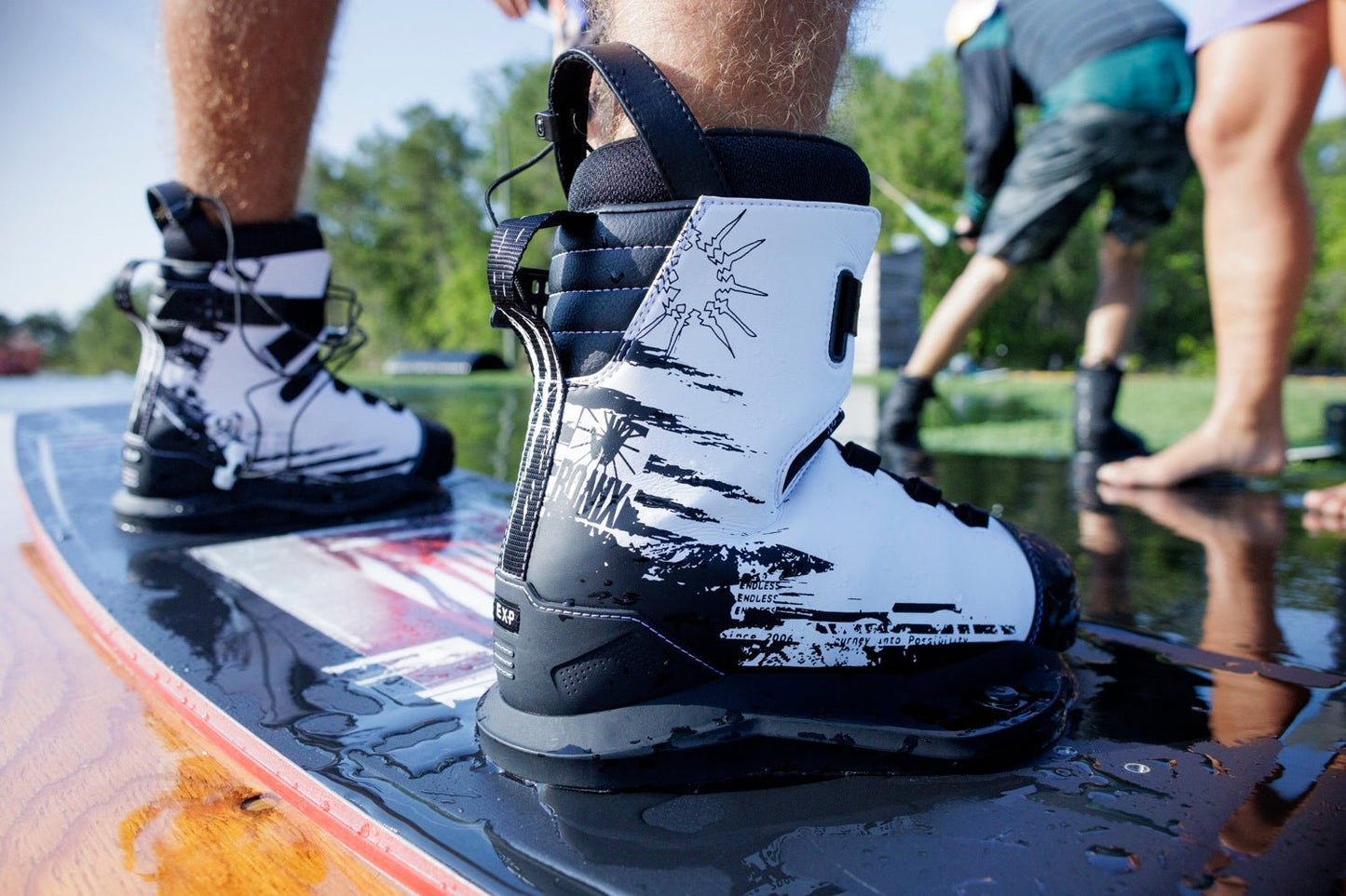 2025 Ronix Kinetik Project EXP Boot - Ronix253020 - White / Black - 6to7