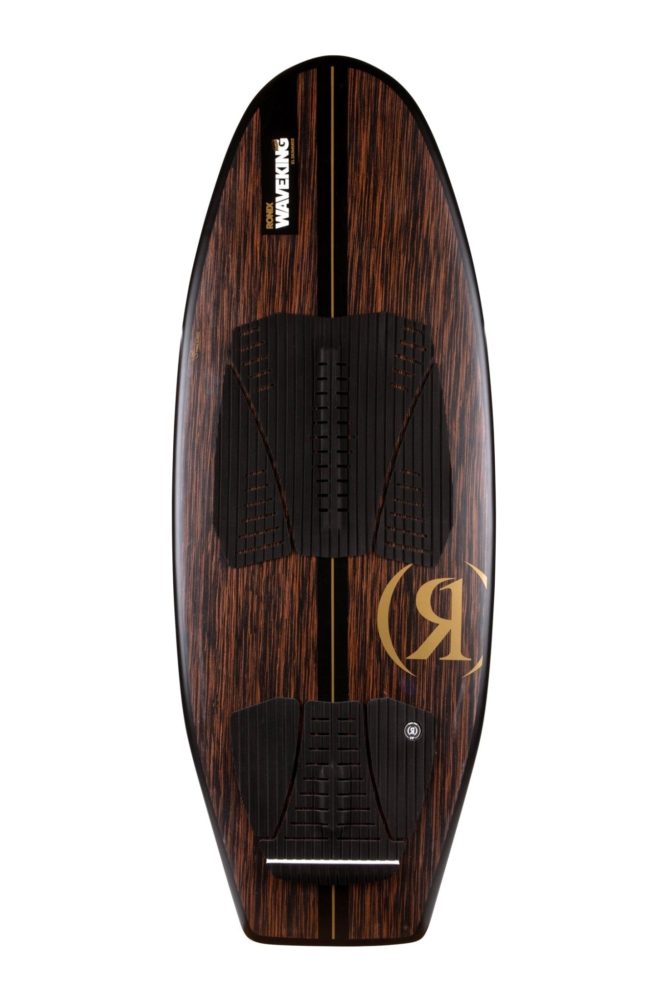 2025 Ronix Koal Classic Wave King Skimmer - Ronix252392 - Walnut / Black / Gold - 5 1