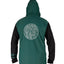 2025 Ronix Mens UV Shade Wick Dry Hoodie - Ronix258530 - Jade / Black - Small