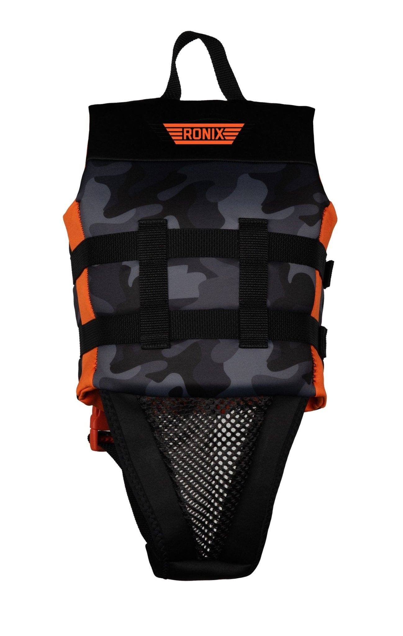 2025 Ronix Neptune Boys L50S - Ronix244020 - Black Camo / Neon Orange - 2to3