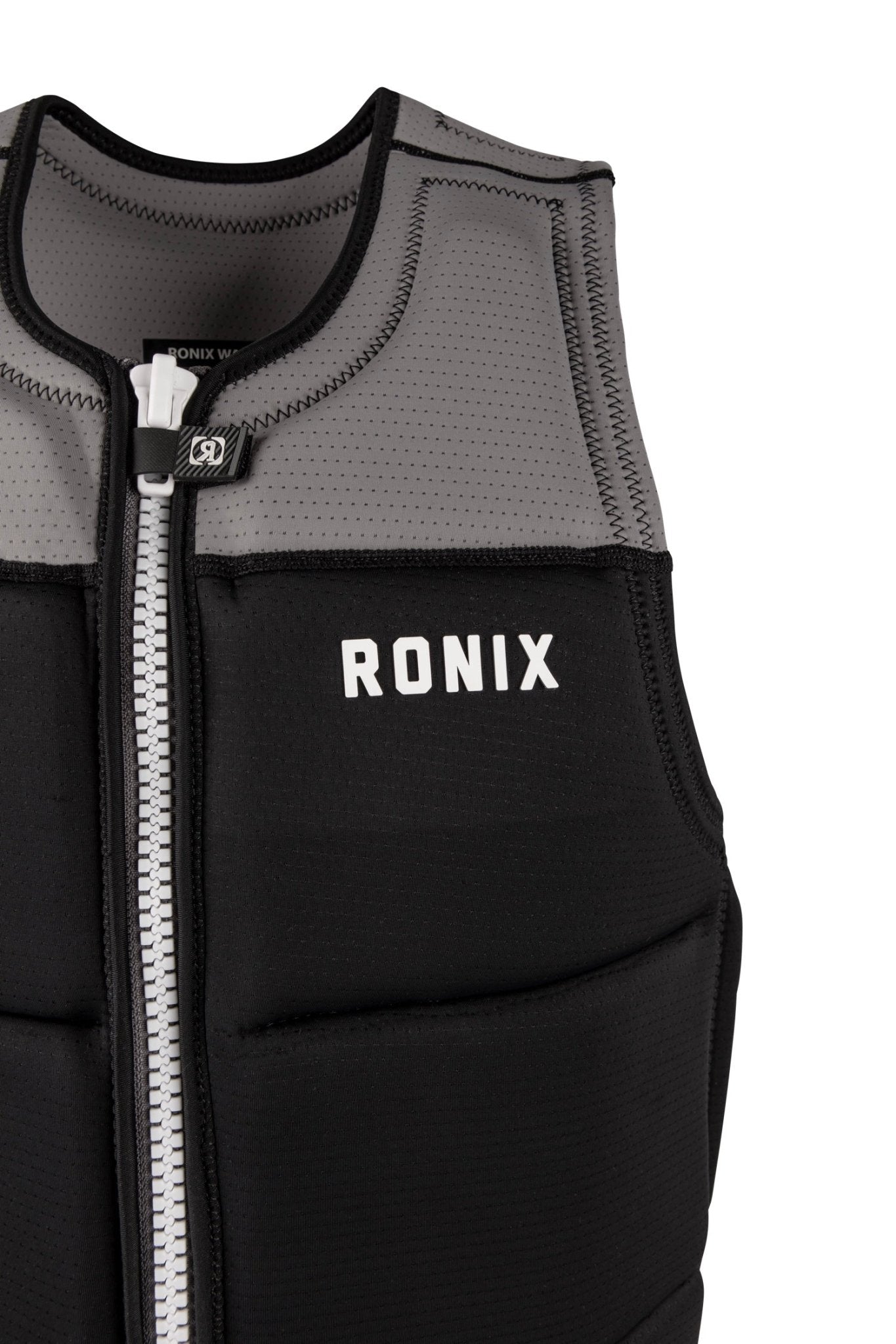 2025 Ronix Presidente Impact Jacket (non - approved) - Ronix254250 - Black / Grey - XS