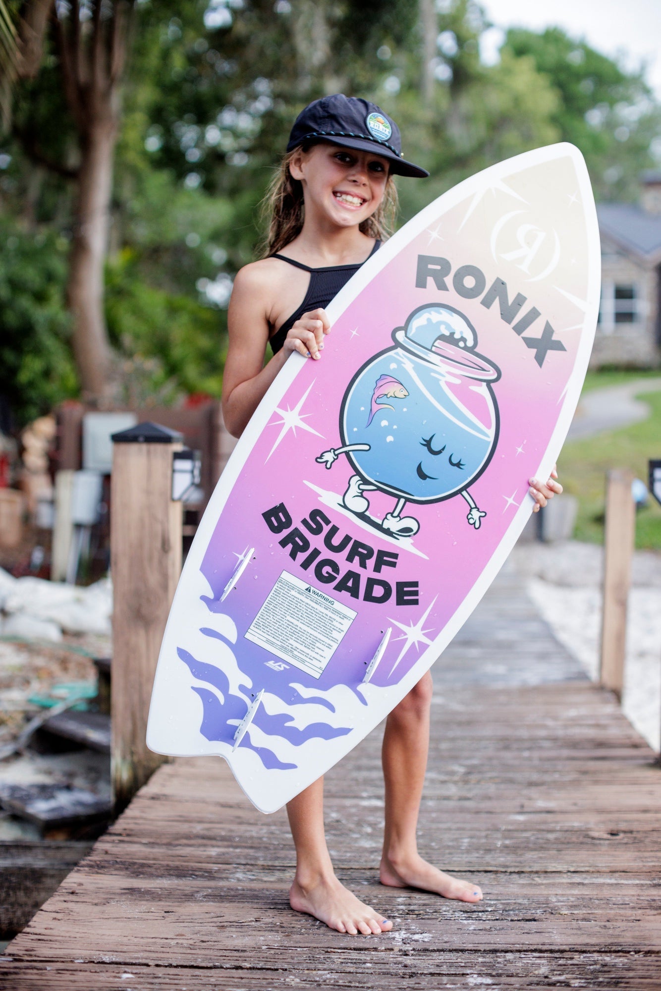 2025 Ronix Sonic Girls Fish - Ronix252403 - Pink Splash - 3 9