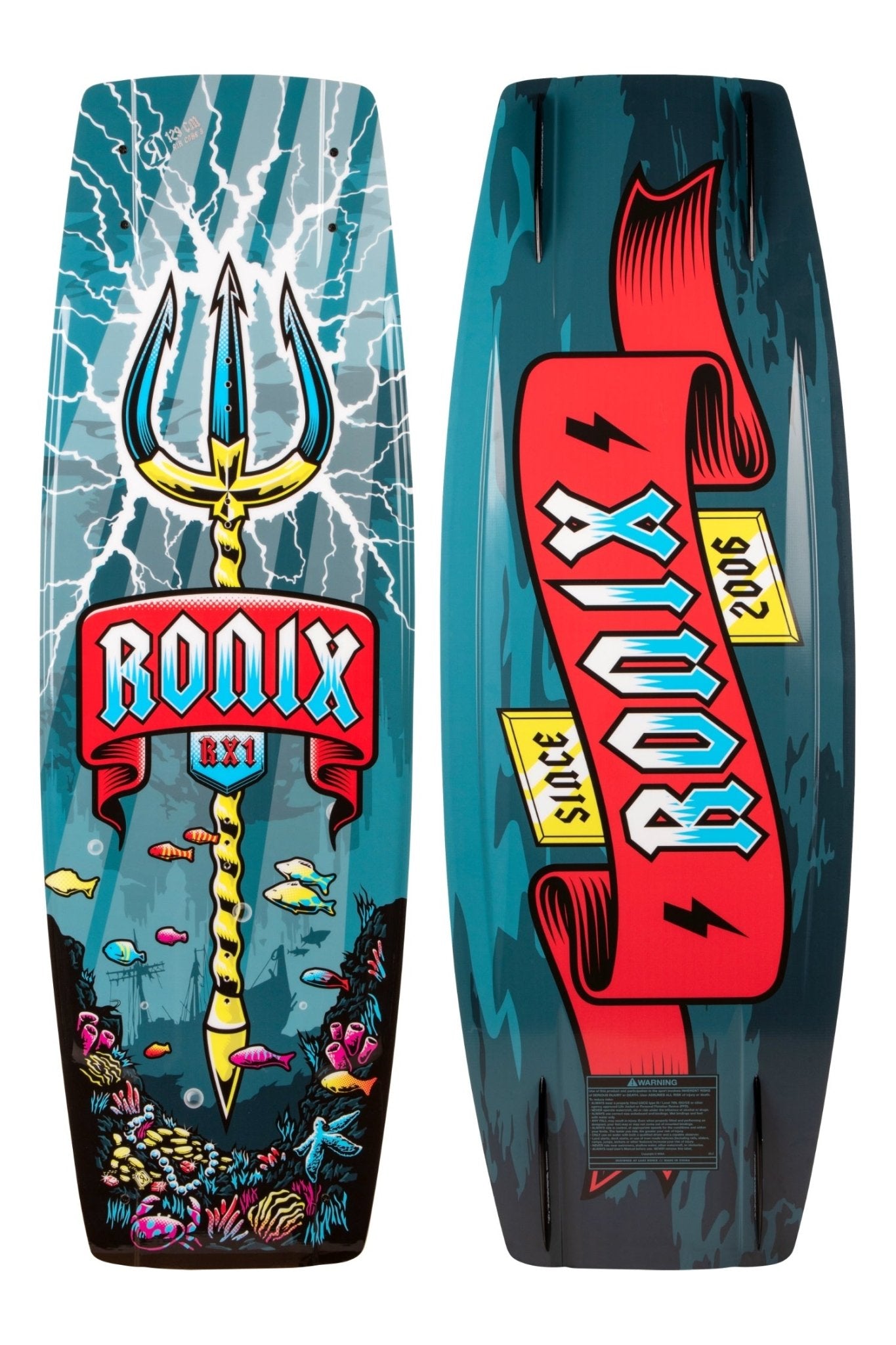 2025 RX1 Electric Trident Wakeboard - Skin Ski + Surf252130B - 129 - No Boots - K298