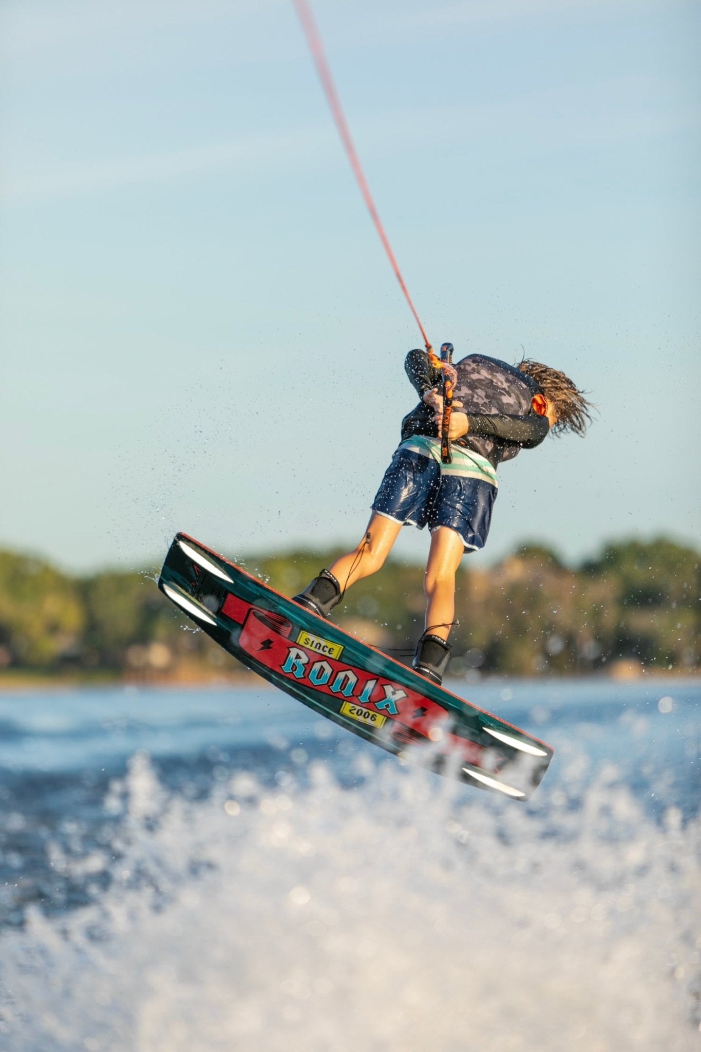 2025 RX1 Electric Trident Wakeboard - Skin Ski + Surf252130B - 129 - Vision Pro - US 4 to 5