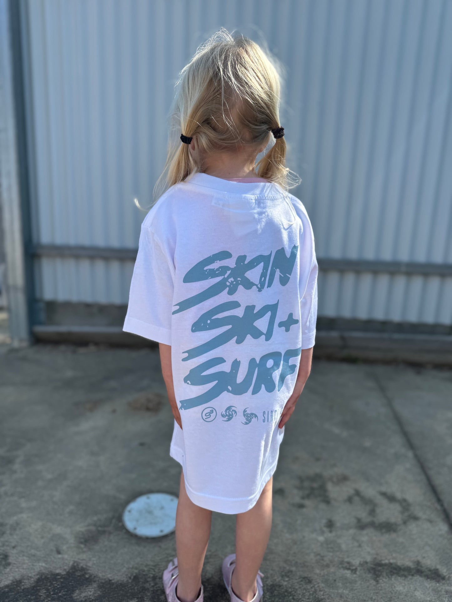 Skin Ski + Surf Kids Corp Tee