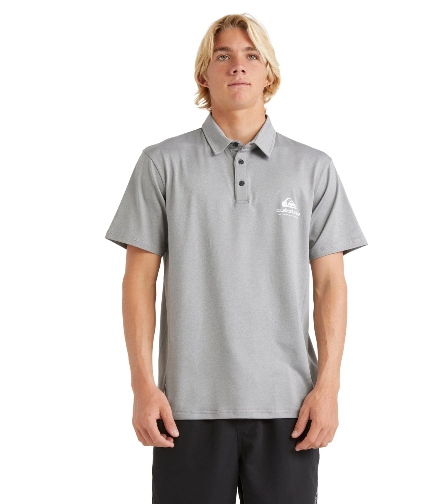 BAITBALL POLO SS - QuiksilverAQMWR03039 - Sharkskin - S