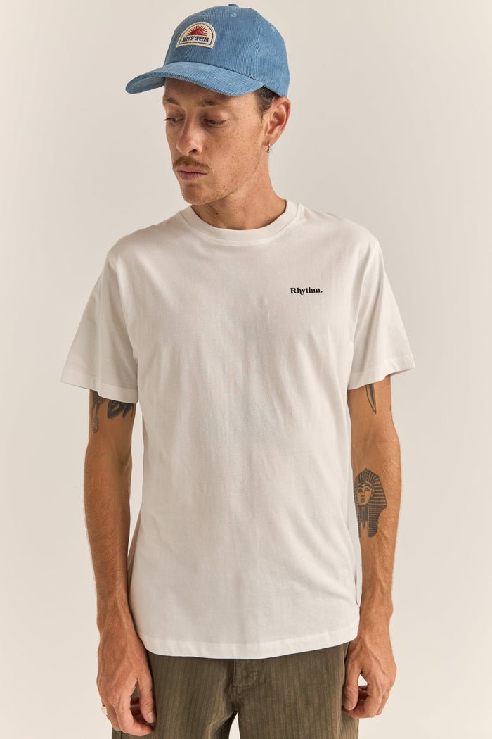 BRAND TEE - RhythmPP1024M - PT01 - WHITE - XL